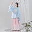 “浮光”2024新款汉服:绣花明制袄裙套装