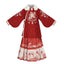 Chinese New Year Girls Rabbit Hanfu - Winter Matching Set