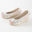 Peony Embroidered Hanfu Shoes | Flat & Wedge Arch Sole