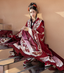 "Qinse Qi" Chinese Wedding Hanfu: Embroidered Robe & Xiapei Set
