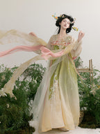 [Pear Garden] Tang Hanfu - Heavy Embroidered Ruqun Set