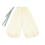 [Chui Qing] Modern Hanfu Set - Summer Round Neck Shirt & Lantern Pants