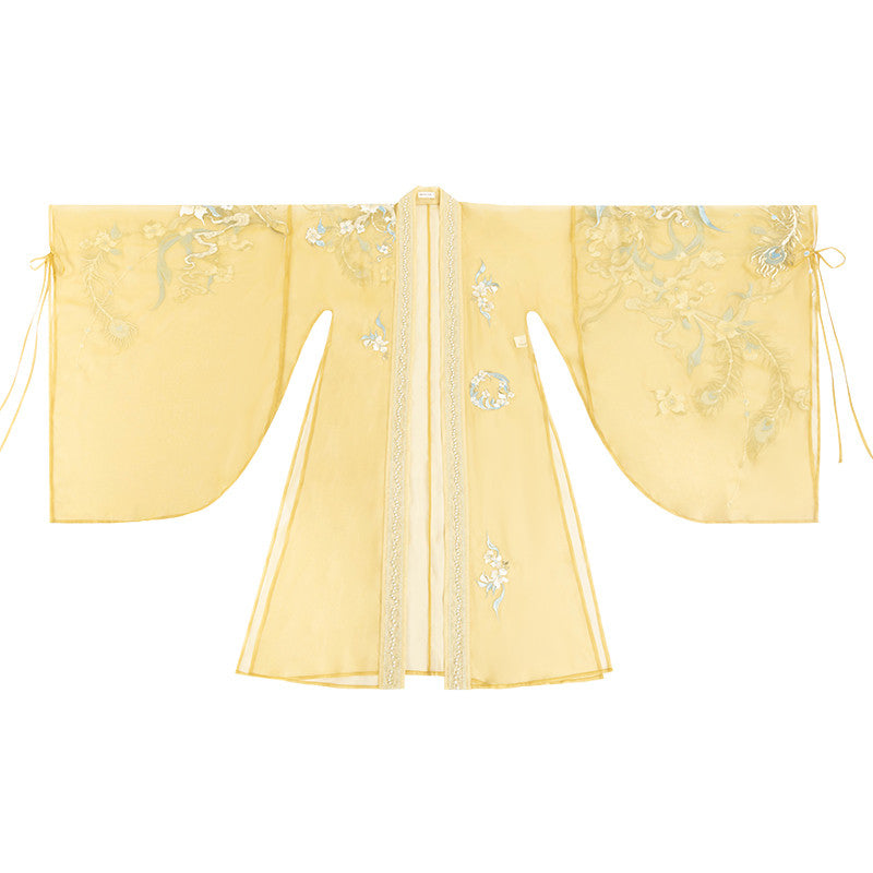 [虞霓裳] 缥缈汉服 - 唐制诃子裙套装