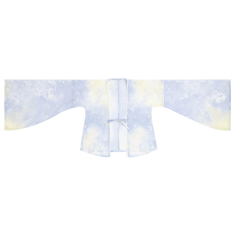 传统汉服套装 - 粉蓝女士夏季服装