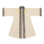 [林雪] 中性唐汉服 - 加绒圆领长袍外套