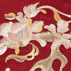 "Qinse Qi" Chinese Wedding Hanfu: Embroidered Robe & Xiapei Set