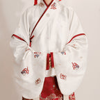 [锦绫] 明制汉服套装：织金袄裙/马面裙 婚服/新年装