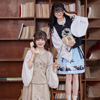 [Spring Capy] Ming Hanfu - Capybara Embroidered Mamian Set