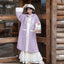 [XiangYu] Modern Hanfu: Embroidered Fleece Hoodie Jacket