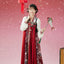 “永乐”红色汉服：重工刺绣齐胸襦裙套装