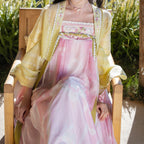 "Sakura Roll" Tang Hanfu Set: Chest-High Ruqun & Camisole