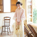 “燕歌”天丝汉服套装：刺绣上衣和阔腿裤