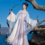 Luxury Embroidered Chest-High Ruqun - Tang Dynasty Hanfu Set