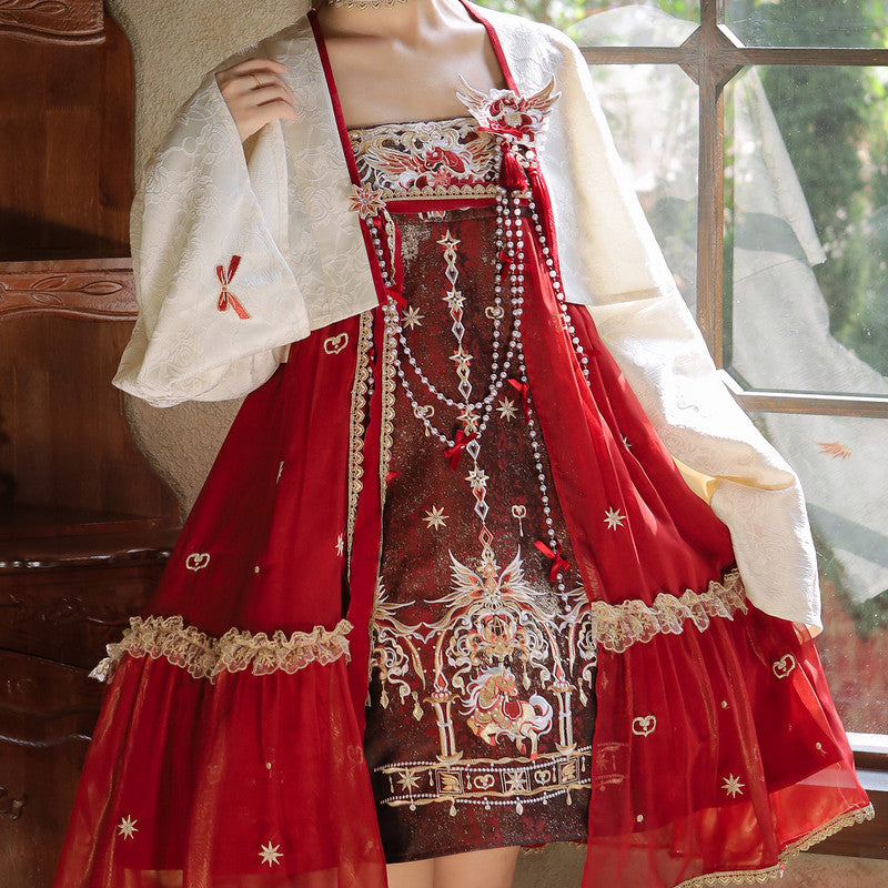 Fairytale Amusement Park Hanfu Dress Set: Year of the Horse