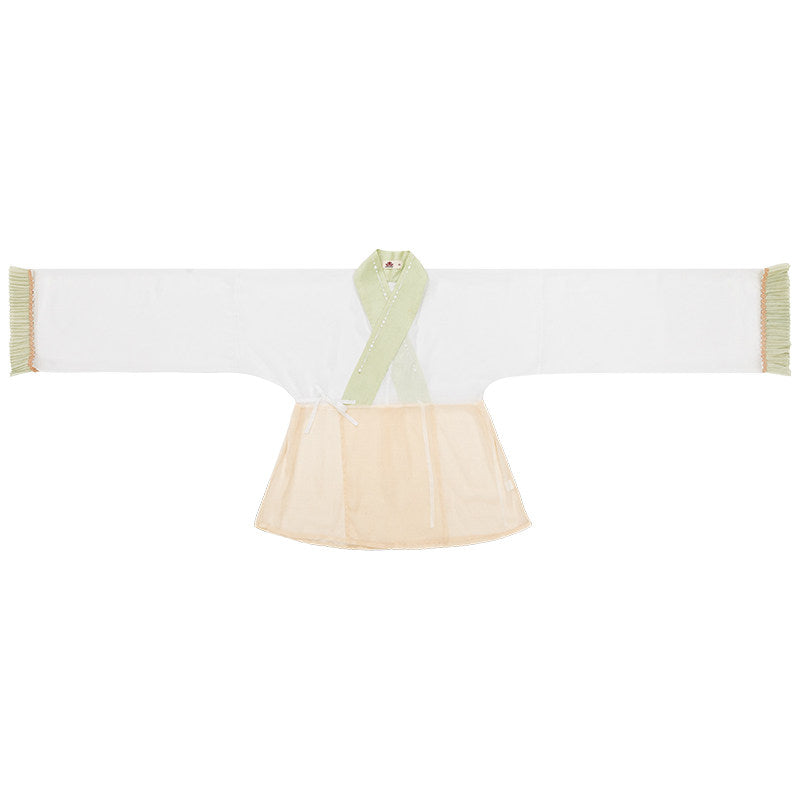 [碧桃天] 十二花神：石榴晋制汉服 - 女士改良花神套装