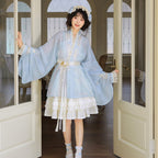 "Little Star Yarn" Ming Hanfu: 2-Way Wear Pipa Sleeve Dress