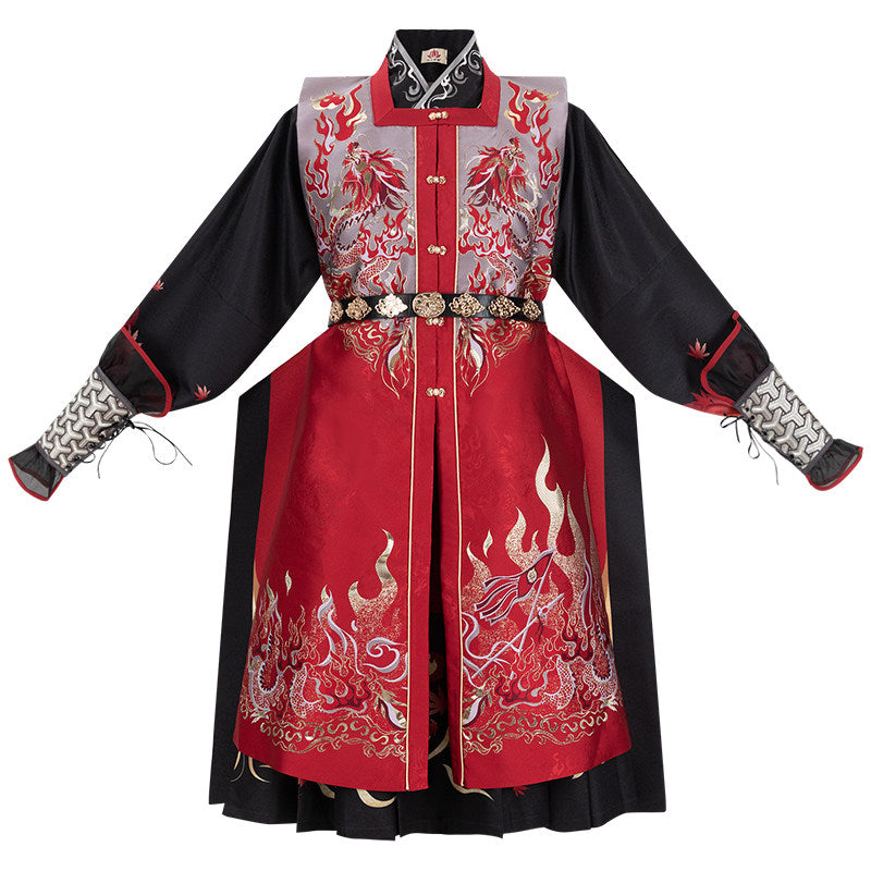 剑网3天策府汉服马甲 - “望西京”男女同款武术外套