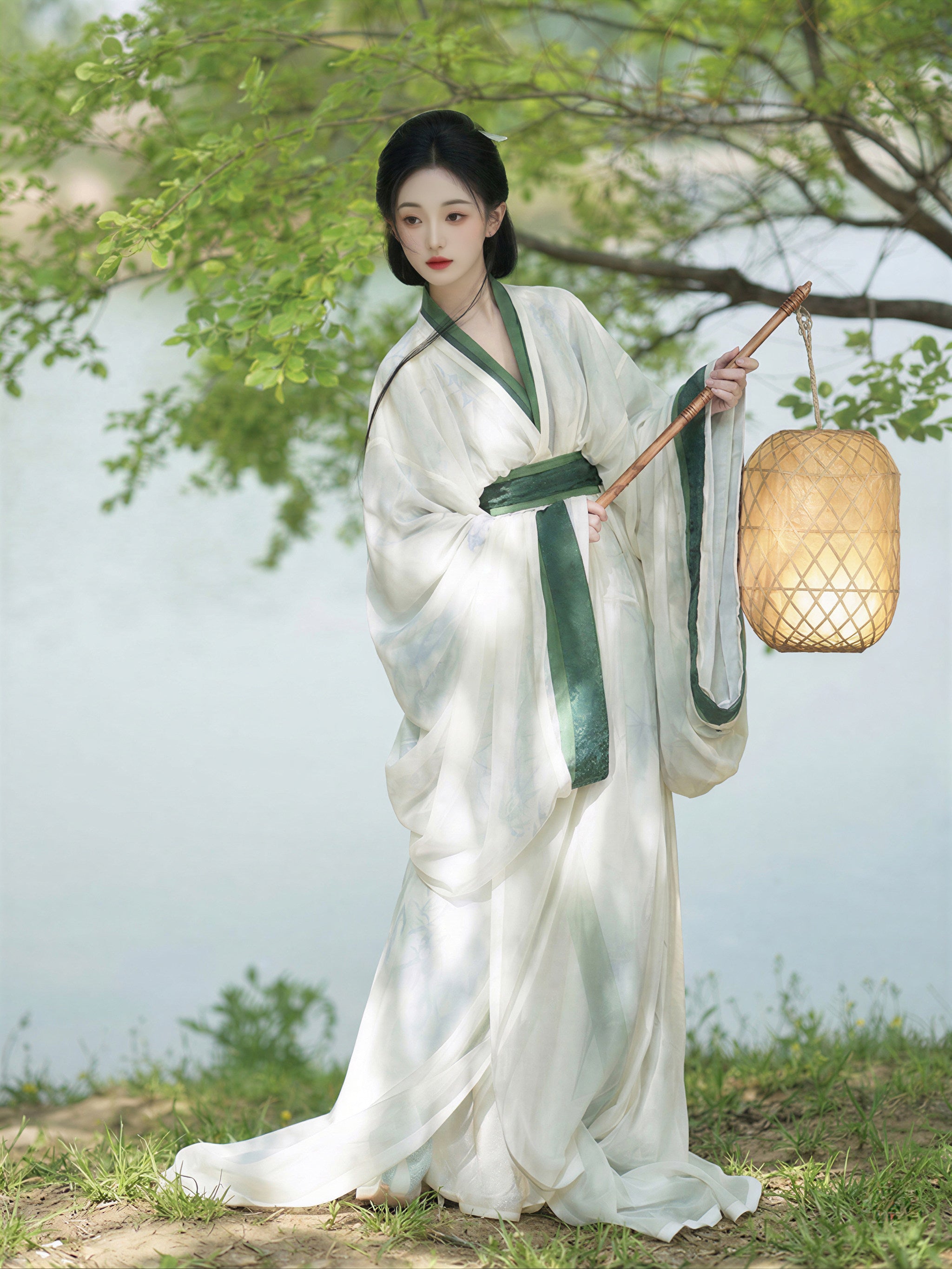 正宗长裾直裾汉服 - 原版战国袍 主图