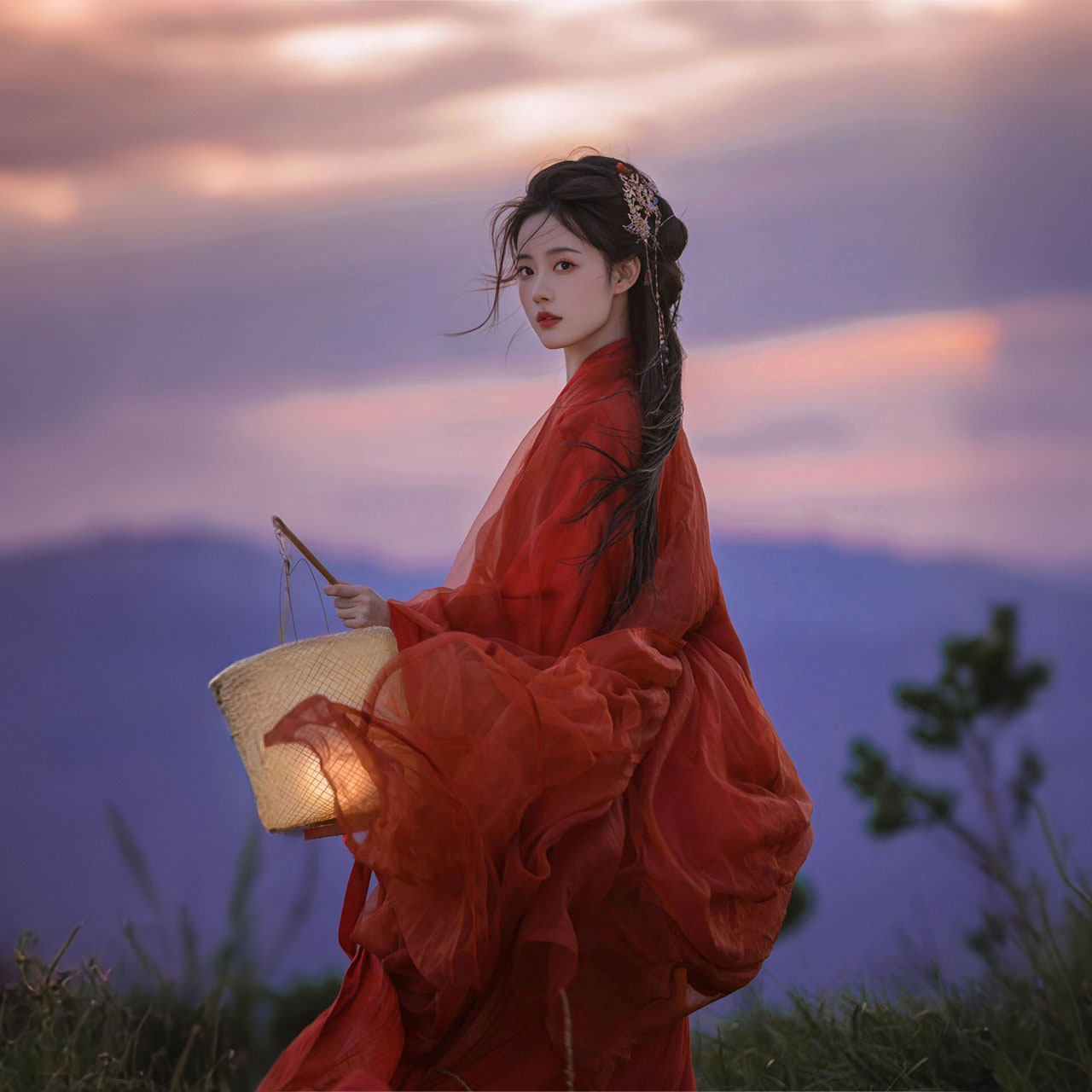  authentic Warring States Robe: Zhiju Hanfu with Long Train