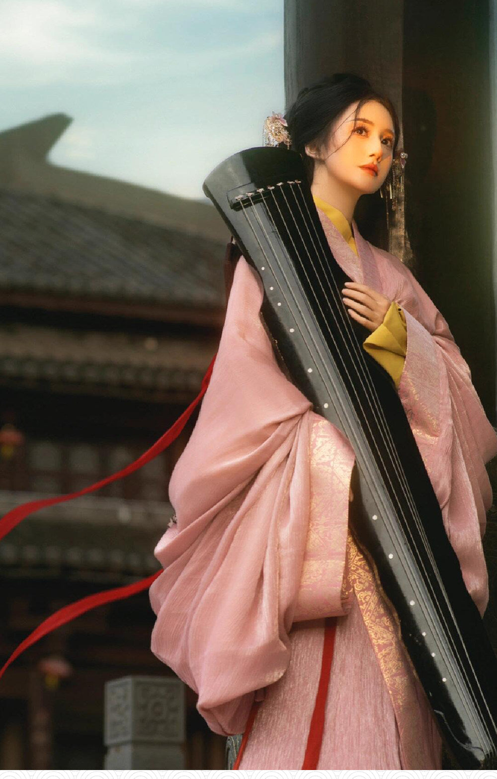 正宗战国直裾汉服：复原深衣长袍