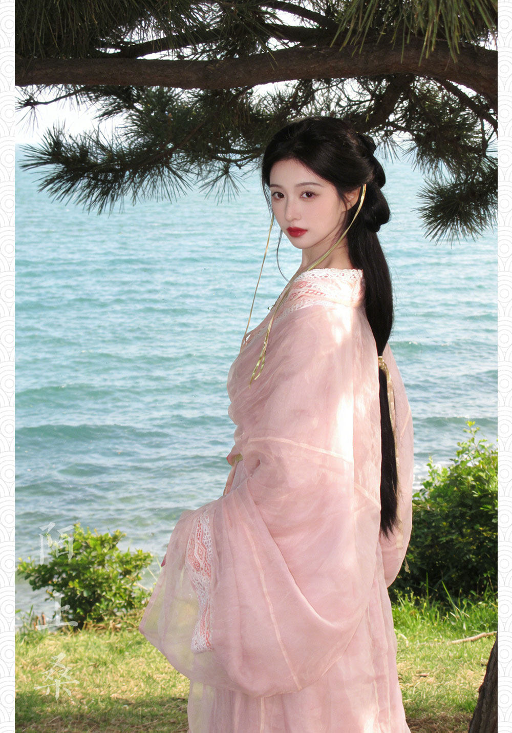 正宗拖尾直裾汉服套装 - 原版战国袍