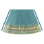 "Azure Reflections" Gold-Woven Mamian Skirt: Winter Hanfu Set