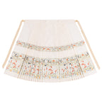 "Moonlight Lantern" Gold-Woven Mamian Skirt: Modern Neo-Chinese Long Dress