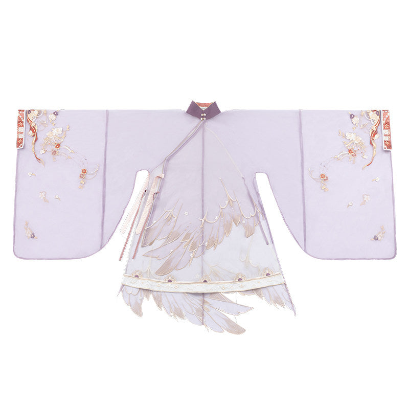 [时间之鸟] 明制汉服：重工绣花云肩 & 马面裙