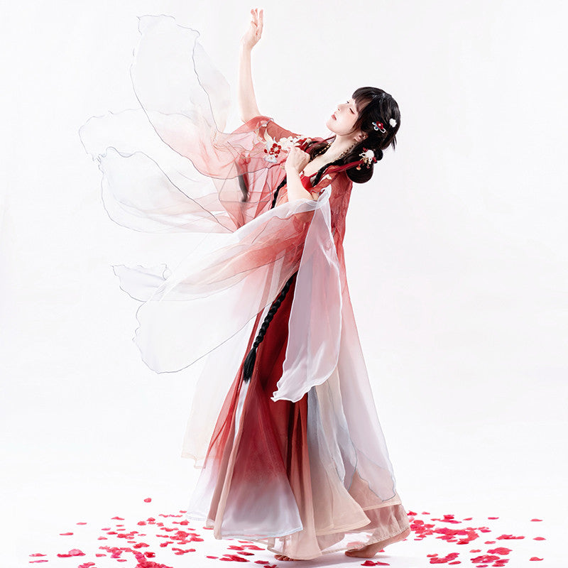 "Bright Moon" Kawaii Hanfu: Improved Cami Dress & Shirt Set Secondary image