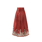 Red Ming Dynasty Hanfu Set - Original Mamian Skirt & Top