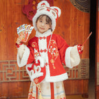 王者荣耀鲁班七号醒狮少女汉服套装