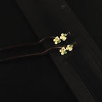 Handmade Ebony Wood Jasmine Hairpin & Gardenia Hair Comb