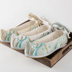Feitian Embroidered Hanfu Shoes | Traditional Bell Lace-up