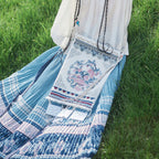 Vintage Ethnic Embroidered Crossbody Bag - Chinese Style