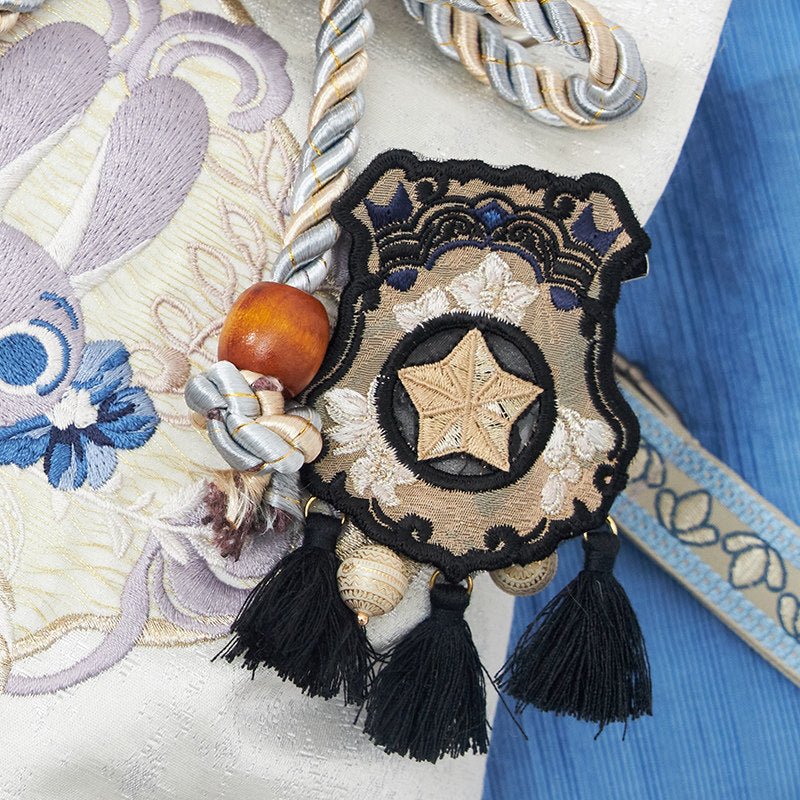 Cute Bunny Embroidered Backpack – Chinese Style Hanfu Bag