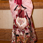 Chinese New Year Snake Embroidery Backpack & Crossbody Bag
