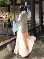 大码夏季汉服套装 | 刺绣马面裙 S-4XL