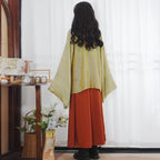 Liulan Plus Size Wei-Jin Hanfu | Shimmering 8-Panel Ba-po Skirt