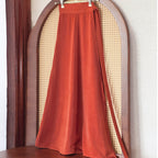 Liulan Plus Size Wei-Jin Hanfu | Shimmering 8-Panel Ba-po Skirt