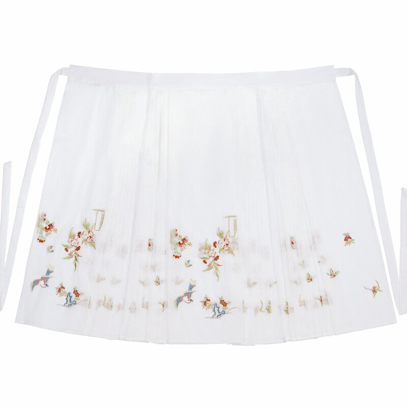 Xiaying Ming Dynasty Hanfu Set | Plus Size Embroidered Mamian