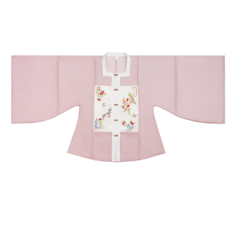 Xiaying Ming Dynasty Hanfu Set | Plus Size Embroidered Mamian