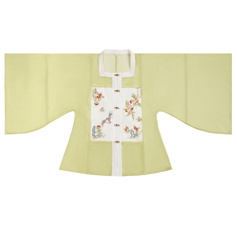 Xiaying Ming Dynasty Hanfu Set | Plus Size Embroidered Mamian