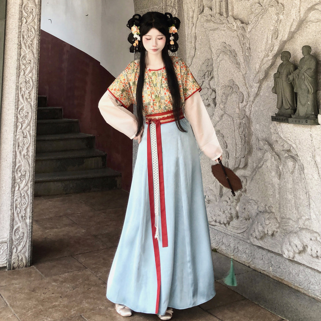 大码唐风汉服开衫 - 青岚日常夏季上衣