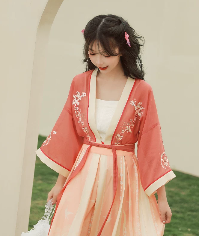 [ChunYing] Original Song Dynasty Hanfu: Long Skirt & 3-Piece Set Secondary image
